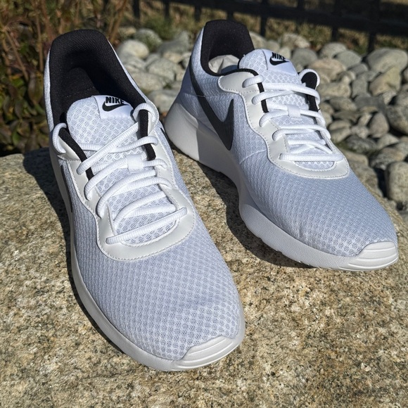 Nike Mens 13 Tanjun White Running Shoes Sneaker Active Casual Walking 812654-101 main image 7